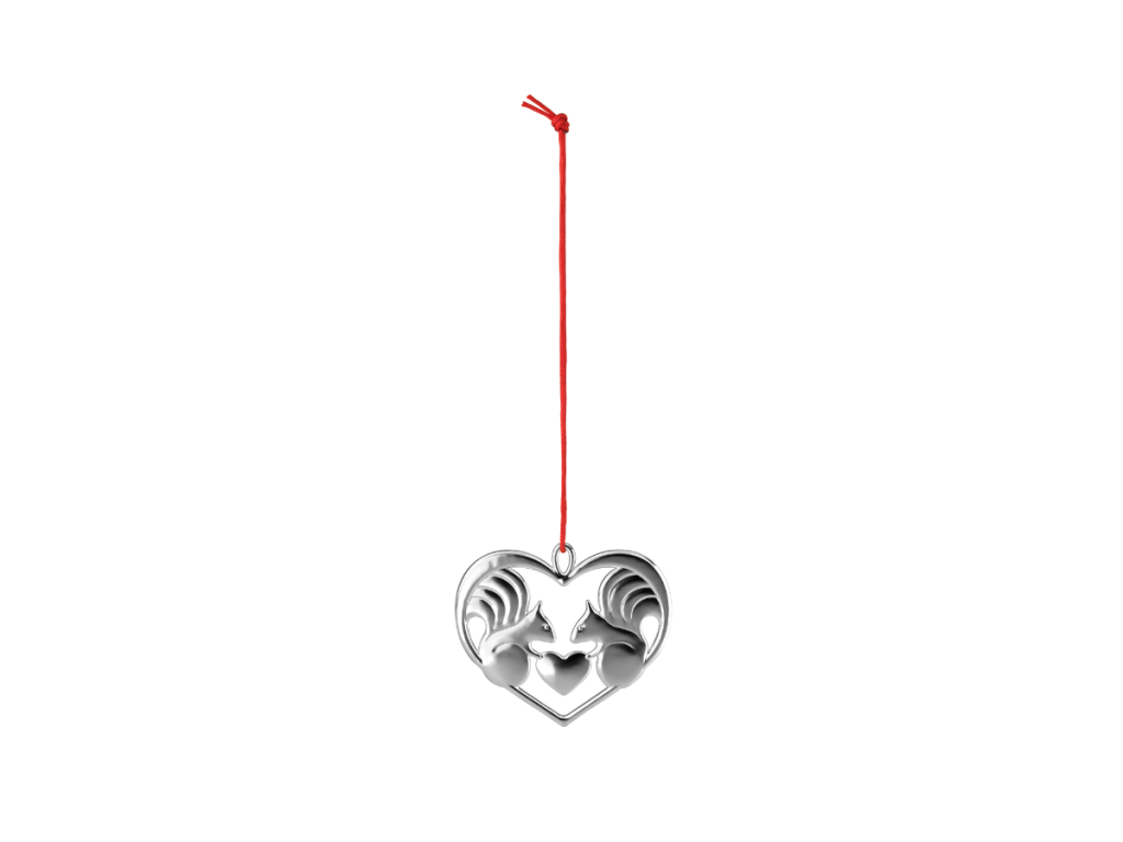 Rosendahl – Jólaórói Lítill Íkorni Silver-Plated