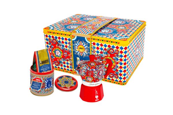 Bialetti – Mokkanna 3 bolla + Kaffi Dolce & Gabbana