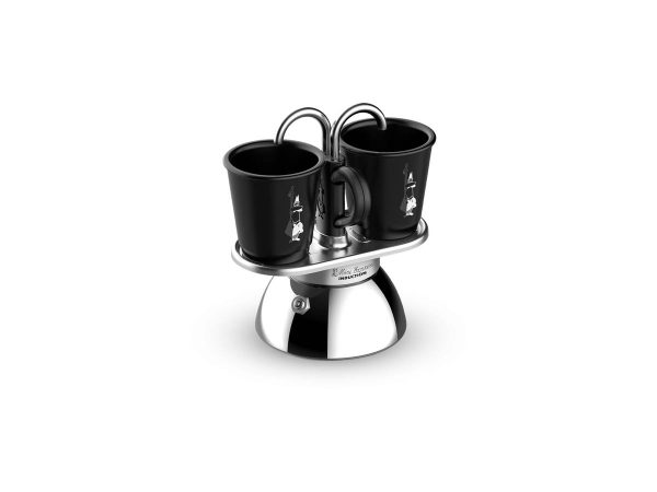 Bialetti – Mini Express Kaffikanna & Bollar Induction Black