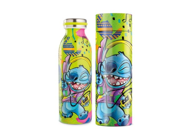 Stitch – Vatnsflaska 500ml Green