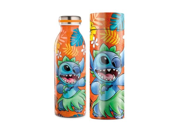 Stitch – Vatnsflaska 500ml Orange