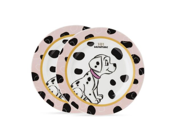 Disney – Dalmatíuhundarnir Diskar 2stk Pink