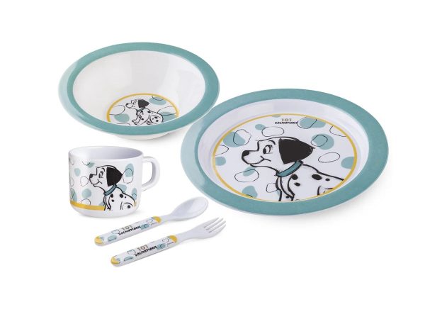 Disney – Dalmatíuhundarnir Matarsett Blue 5stk
