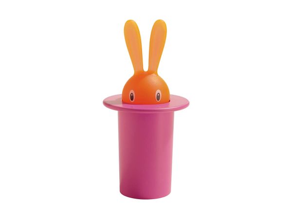 Alessi – Magic Bunny Tannstönglabox Bleikt