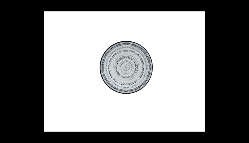 Iittala – Kastehelmi Diskur 17cm Grey