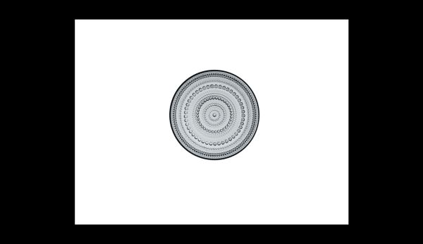 Iittala – Kastehelmi Diskur 17cm Grey