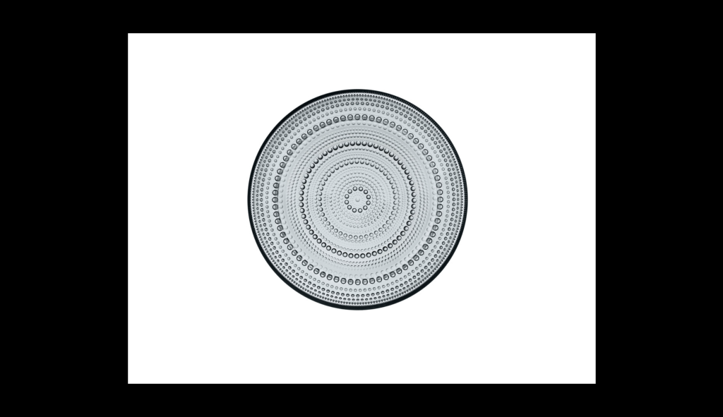 Iittala – Kastehelmi Diskur 24,8cm Grey