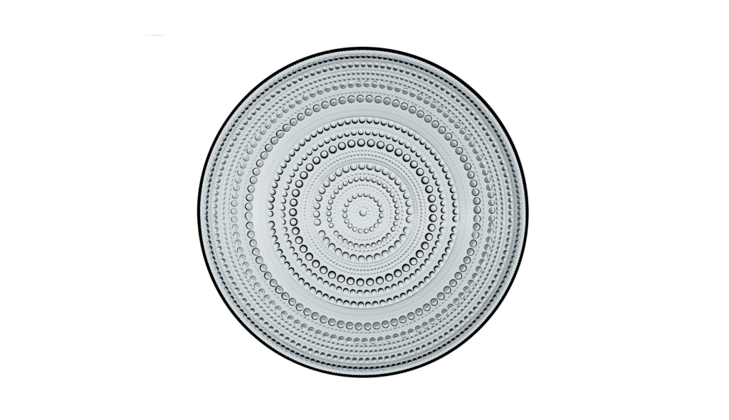 Iittala – Kastehelmi Diskur 31,5cm Grey