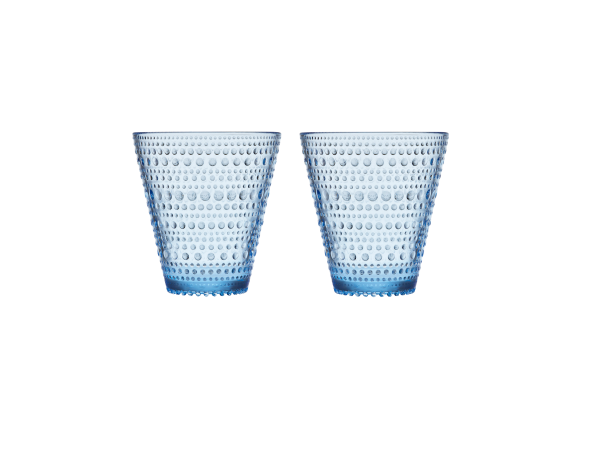 Iittala – Kastehelmi Glas 30cl Aqua 2stk
