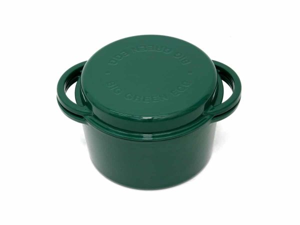 Big Green Egg – Emalíeraður Dutch Oven Pottjárnspottur