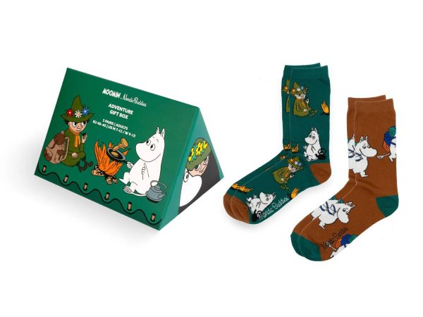 Moomin – Gjafabox Sokkar 40-45 2stk Adventure