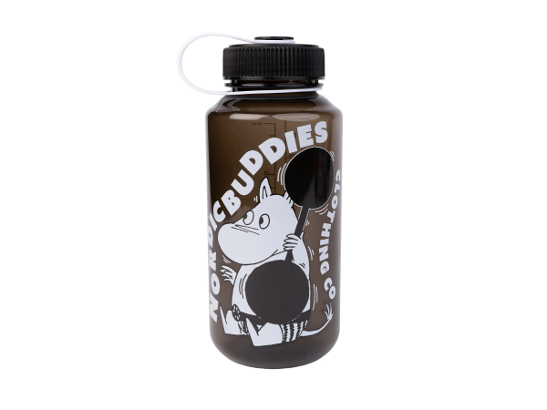 Nordicbuddies – Moomin Vatnsbrúsi Tritan Múmínsnáði Brown