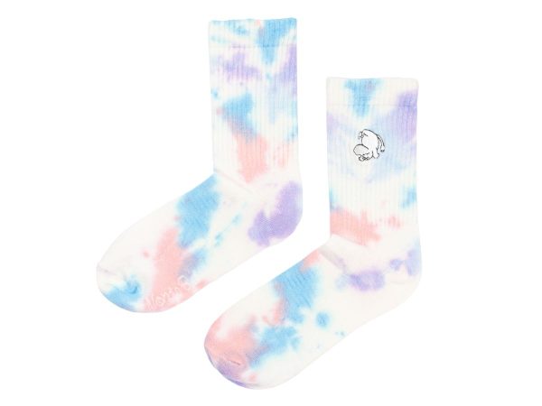 Múmínsokkar 36-42 Tiedye Troll Rainbow
