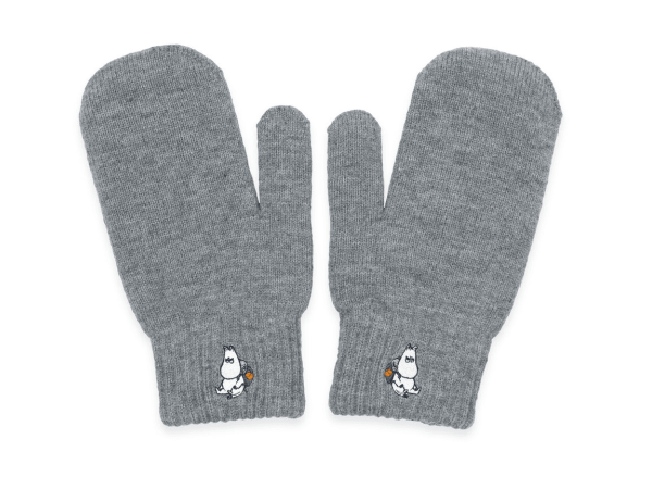 Nordicbuddies – Vettlingar Moomintroll Adventure Grey