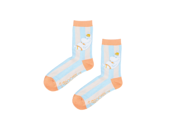 Moomin – Sokkar 36-42 Snorkmaiden Rendur Orange/L.Blue
