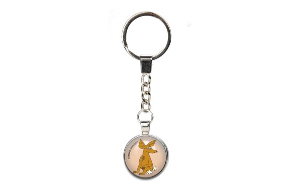 Nordicbuddies – Lyklakippa Snabbi Happy Beige