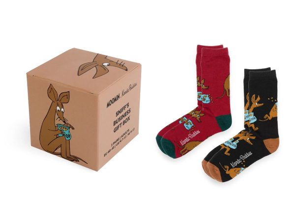 Moomin – Gjafabox Sokkar 40-45 2stk Snabbi