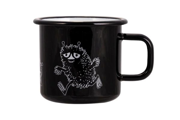 Svartur Moomin bolli.