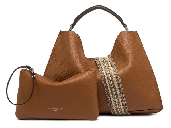 Gianni Chiarini – AURORA Leðurtaska ’25 Cuoio-T.Moro