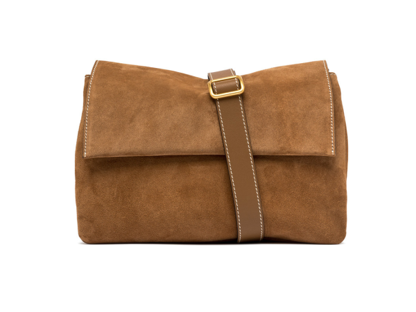 Gianni Chiarini – THREE Taska Rúskinn NÝ Caramel