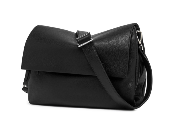 Gianni Chiarini – THREE Leðurtaska NÝ Nero