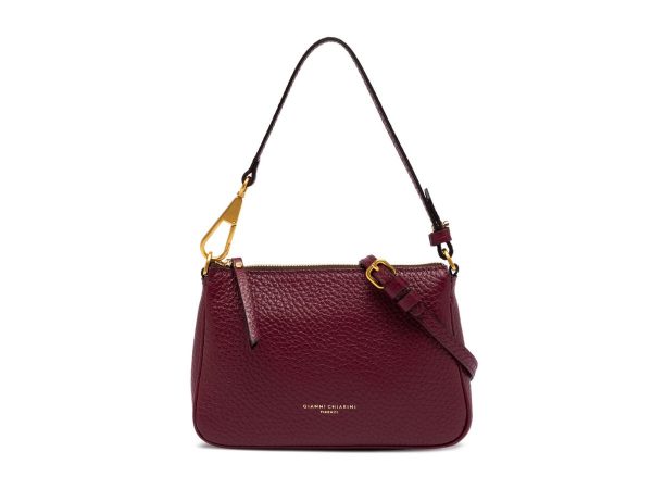 Gianni Chiarini – BROOKE Leðurtaska Lítil ’25 Wineberry