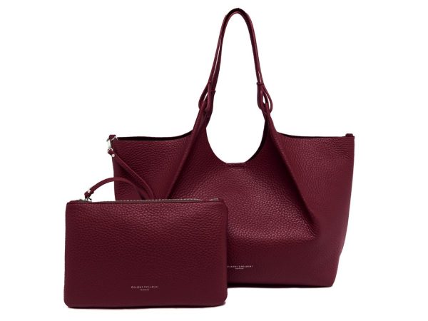 Gianni Chiarini – DUA Leðurtaska Stór ’25 Wineberry