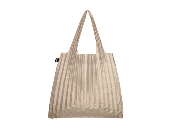 LOQI – Fjölnota Poki Pleated Mocha