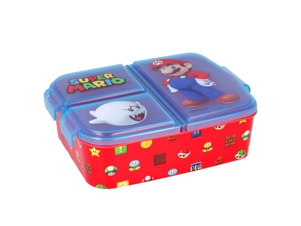 Super Mario – Nestisbox m/3 Hólfum