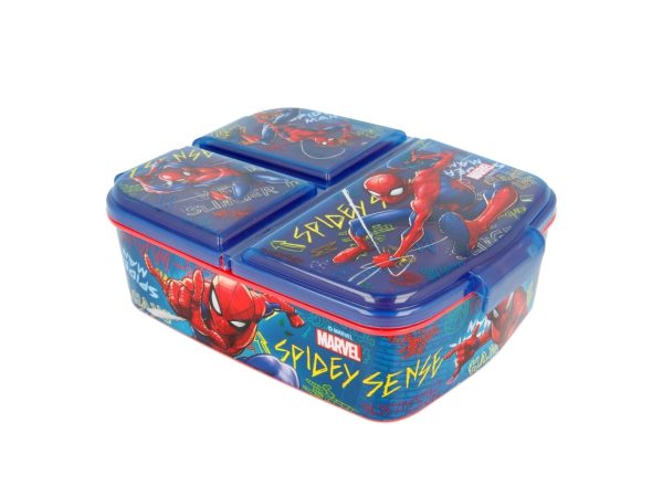 Spiderman – Nestisbox m/3 Hólfum