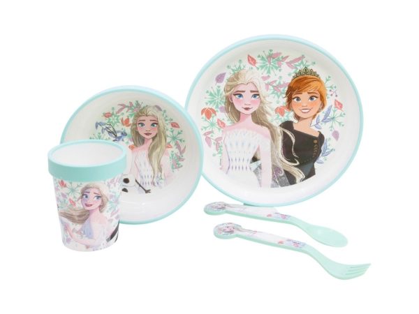 Frozen – Matarsett Non Slip 5stk Blue