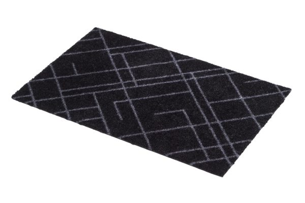 Tica – Dyramotta Lines 60x90cm Black/Grey